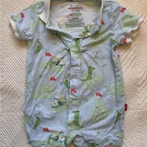 Magnetic Me Kids Dinosaur Golf Print Shirt